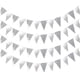 thumbnail image 1 of Juego de 4 banderines con bandera triangular de oro caliente, banderines, decoraciones para fiestas, banderas de papel colgantes para graduación, cumpleaños, suministros para fiestas de bodas, 1 of 6