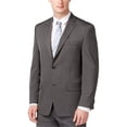 thumbnail image 1 of Michael Kors Mens Suit Two Button Blazer Jacket, Grey, 40 Long, 1 of 1