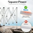 thumbnail image 5 of Quictent 10x10 Pop Up Canopy Tent - Instant Setup Gazebo for 1 Person, Portable & Compact, Waterproof & UV Protection, Ideal for Camping, Beach, Parties, and Outdoor Events, 5 of 8