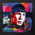 thumbnail image 2 of Stephen Chambers 20x20 Black Modern Wood Framed Wall Art Titled - Spock 2, 2 of 6