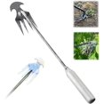 thumbnail image 1 of Herramienta de deshierbe de desarraigo de artefactos de deshierbe, herramientas de deshierbe de jardín, extractor de malezas forjado de acero al manganeso de 4 dientes, 1 of 3