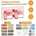 thumbnail image 5 of Outdoor String Light Hooks with Adhesive Tape - Damage Free, Tool Free, Hole Free, Waterproof, UV Resistant, Perfect for Christmas and Yard Decoration（10 Pack）, 5 of 8