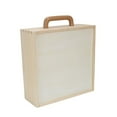 thumbnail image 4 of Caja de Madera con Asa Soledad Caja de Almacenamiento con Asa, 4 of 10