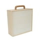 thumbnail image 4 of Caja de madera con asa, caja de madera sin pintar, tapa deslizante vacía portátil, caja de madera Tapa de Madera Grande, 4 of 9