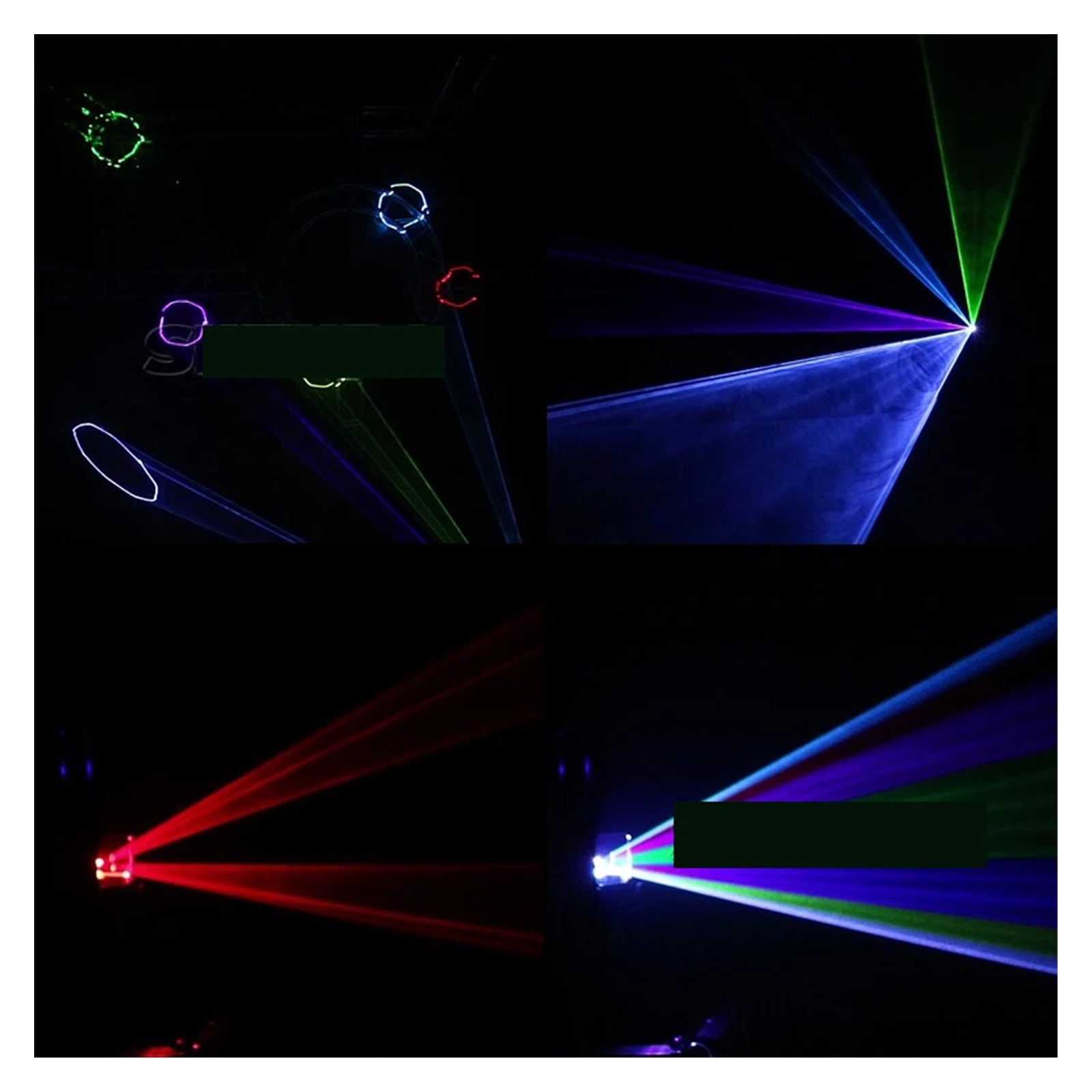 3000mw RGB Animation Scanning Light 30KPPS Stage Lighting ILDA Full Color For Party Wedding Bar Club DMX512 ,Multiple Working Modes