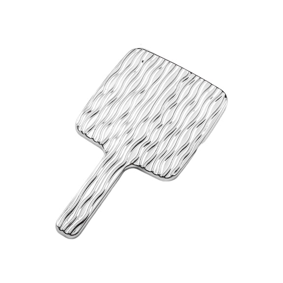 Lerpwige Hand Mirror Handheld Mirror Travel Makeup Mirror Water Ripples Cosmetic Mirror