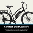 thumbnail image 5 of 26" Schwinn EC1 Low Step Cruiser Electric Bike for Adults, 7 Speeds, 250w Motor, Black Ebike, 5 of 9