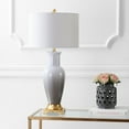 thumbnail image 6 of JONATHAN Y Dip Dye 31.5" Ceramic LED Table Lamp, White/Grey, JYL3017B, 6 of 8