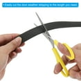 thumbnail image 4 of Uxcell 16.4Ft Weather Stripping Door Seal, 1-3/8"W x 1/5"T EPDM Rubber Foam Seal Strip, 4 of 5