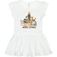 thumbnail image 3 of Inktastic Merry Catmas with Cat Tree and Yellow Star Girls Toddler Dress, 3 of 5