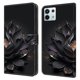 thumbnail image 1 of For Xiaomi Redmi Note 13 Pro 5G/Poco X6 5G Case 3D Pattern Flip Wallet PU Leather Phone Cover Lotus, 1 of 5