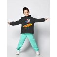 thumbnail image 2 of Shark Let's Go Surf Hoodie Toddler -Image by Shutterstock,  5 Toddler, 2 of 4
