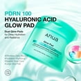 thumbnail image 3 of Anua - PDRN 100 Hyaluronic Acid Glow Pads 60pcs (180ml), 3 of 8