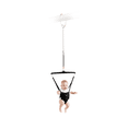 thumbnail image 2 of Jolly Jumper Iconic - Original Baby Exerciser with Door Clamp – Black Safari Saddle | Develop Balance, Coordination & Muscle Strength | 100% Canadian Owned, 2 of 9