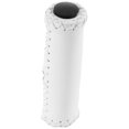 thumbnail image 1 of Pair Vintage leather bicycle Grips Grips trekking handlebars Cover Colour: White, 1 of 5