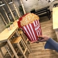 thumbnail image 3 of Ke1Clo Popcorn Women’s Crazy Shoulder Bag, Trendy Unusual Pockets Handbag, Quirky Popcorn Shaped Purse with Metal Chain, For Girls Casual Outings, 3 of 7