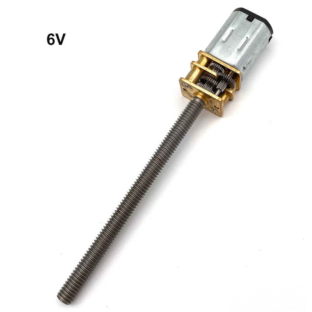Micro Full Metal Gear Motor DC3-6V Large Torque Swing Shaft Screw Hole for Robot