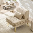 thumbnail image 3 of NEORIVERE 73.6" Futon Sofa Bed, 3-in-1 Convertible Futon Couch with Pillow & Back Support, Solid Wood Frame Daybed for Small Room, 3 of 10