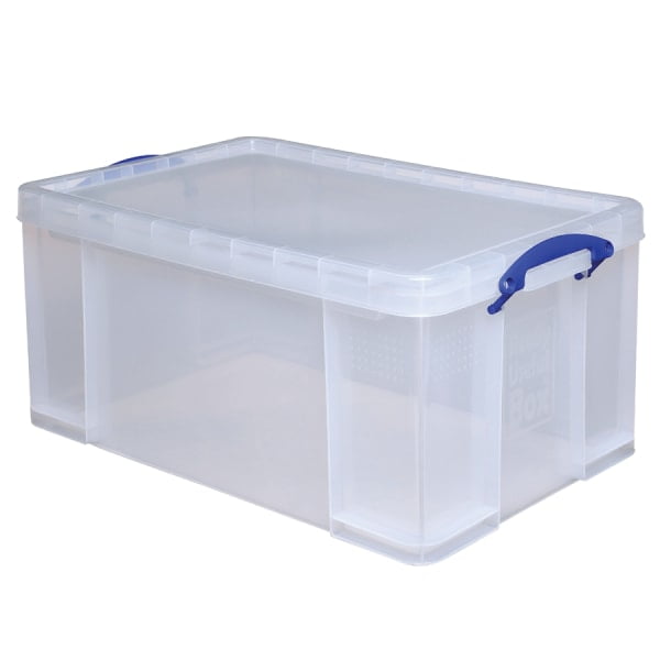Really Useful Boxes R Plastic Storage Box 64 Liters 12 1 4in H X 17 really-useful-boxes-r-plastic-storage-box-64-liters-12-1-4in-h-x-17