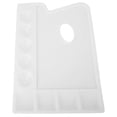 thumbnail image 1 of Paleta de colores para pintura acrílica, rectangular, de PVC, espesante, para óleo y acuarela, 1 of 9