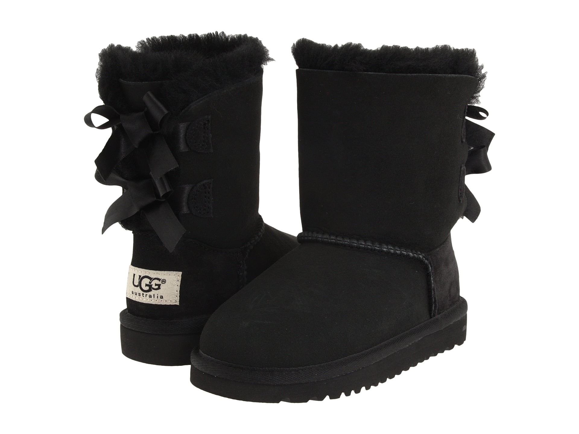 ugg boots bailey bow black