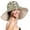 Grey, variant on Reversible Sun Hats for Women - UPF 50+, Floppy Hat for Summer Beach and Hiking, Foldable Wide Brim Cap
