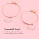 thumbnail image 2 of Brazalete expandible con cuentas y ala de ángel en dorado Alex and Ani, 2 of 3