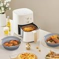 thumbnail image 4 of LYCAQL Air Fryer Silicone Liners Pot Reusable Air Fryer Silicone Basket Bowl for 3 to 5 qt Airfryer Silicone Liner Replacement Heat Reusable Baking Tray Mats For Easy Cleaning And Cooking, 4 of 6
