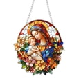 thumbnail image 4 of Decoración de ventana de vidrio acrílico, regalo para mujeres, decoración del hogar, regalo madre-hija para el Día de la Madre, para puertas de balcon, 4 of 7