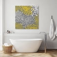 thumbnail image 5 of Wall Art Prints, Yellow Gray Floral Framed Canvas Prints for Bedroom Living Room Bathroom Office, Farmhouse Retro Abstract Flowers Art Gallery Wrap Wall Art Poster for Gifts Home Decor 24"x24", 5 of 9