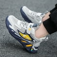 thumbnail image 5 of Futezty Kids Shoes High Fashion Sneakers Casual Sports Basketball Shoes Breathable Comfortable Boys Sneakers for Big Kids Boys Girls Shoes Kids Tennis Athletic Running Walking Lightweight Sneakers, 5 of 7