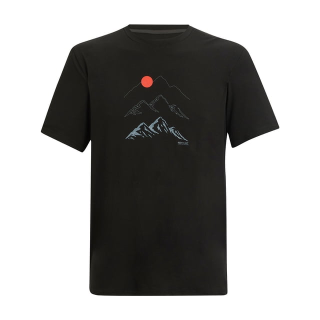 Regatta T-Shirt Extensible Fingal Coucher de Soleil pour Hommes