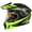 FIERCE - Matte Black/Hi-Vis, variant on Castle X, 45-12184, Adult CX950 V2 Dual Sport Modular Snowmobile Helmet Dual Lens Shield - WAKE - Gloss Pink Glo/Black, Medium