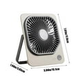 thumbnail image 3 of XGFHYJEH Desk Fan, Small Fan, Tabletop Fan, Small Desk Fan, Small Fans for Desk, Desk Fans for Home, Desk Fans Small Quiet, Portable Personal Electric Fan, Desk Fans under $15.00, 3 of 6
