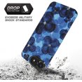 thumbnail image 3 of Compatible with iPhone 7 Plus & iPhone 8 Plus, Cute Wave Pattern Case for Women Girls,Soft TPU Anti-Bump Phone Case Flowers Pattern Design Silicone Case for iPhone 7/8 Plus - Blue, 3 of 14