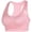Pink, variant on Akiihool Womens Sports Bras Womens Back Sports Bra Neck Padded Low Impact Workout Yoga Bra with Built in Bra (Black,XXL)