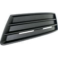 thumbnail image 3 of Fog Light Cover Compatible with 2009-2012 Volkswagen CC 2009-2010 Passat Left Driver Textured Black, 3 of 3