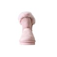 thumbnail image 4 of bebe Girls’ Faux Fur Cuff Winter Boots, Cozy Pull-On Ankle Boots, 4 of 7