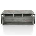 thumbnail image 3 of Furniture of America Karin Wood Lift-Top Coffee Table in Vintage Gray Oak, 3 of 11