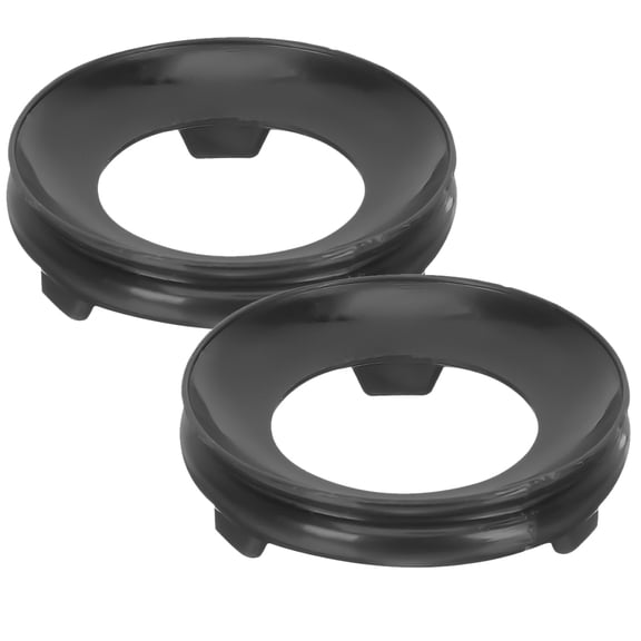 OUNONA Sphere Holders for Gourd Decorative Crystal Stand 16X16CM 2Pcs