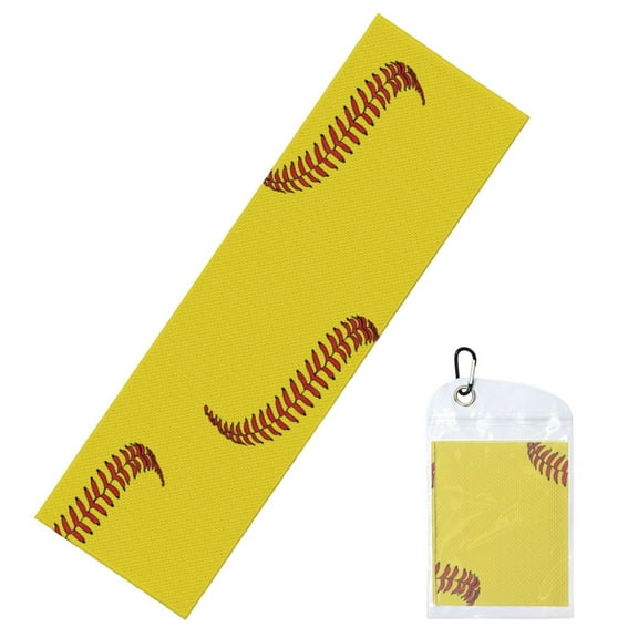 Outdoors Cooling Towel Softball Baseball Cooling Towel For Hot Weather