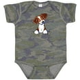 thumbnail image 3 of Inktastic Pocket Brittany Spaniel Boys or Girls Baby Bodysuit, 3 of 5