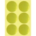 thumbnail image 1 of Gold Certificate Embossing Seal Label - 1.5" Inch Gold Foil Sticker Envelope Package Serrated Edge Self-Adhesive Stickers – 180 Labels Per Pack, 1 of 4