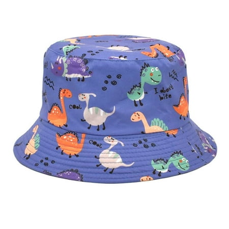 

Rovga Hats For Boys Girls Kids Adjustable Chin Strap Sun Hats Summer Spring Sun Hat Cute Cartoon Outdoor Beach Bucket Cap