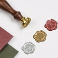 thumbnail image 3 of Miangastore Lacquer Wax Stickers Red 10Pcs 1.2x1.2in, 3 of 8