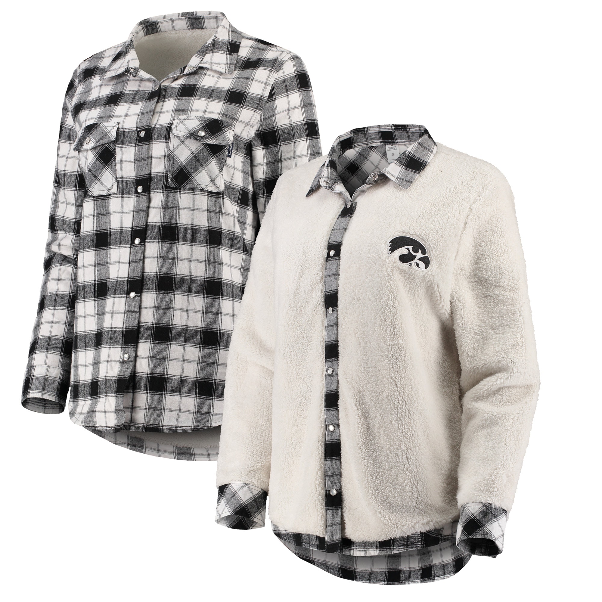 Iowa Hawkeyes Women's Reversible Sherpa 