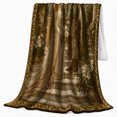 thumbnail image 2 of Medieval Couple in Forest Garden, Romantic Vintage Style for Fantasy Lovers, Floral Wedding Scene and Anniversary Gift, Cozy Flannel Blanket for Bedroom and Reading Nook, Home Decor, 2 of 9