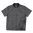 thumbnail image 4 of Vetsdori Mens Sport Shirts Summer Zipper Fashion Stand-Up Collar Casual Plain Short Sleeve T-Shirts for Men, 4 of 9