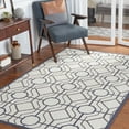 thumbnail image 2 of SAFAVIEH Four Seasons Tylar Geometric Area Rug, Ivory/Black, 3'6" x 5'6", 2 of 8