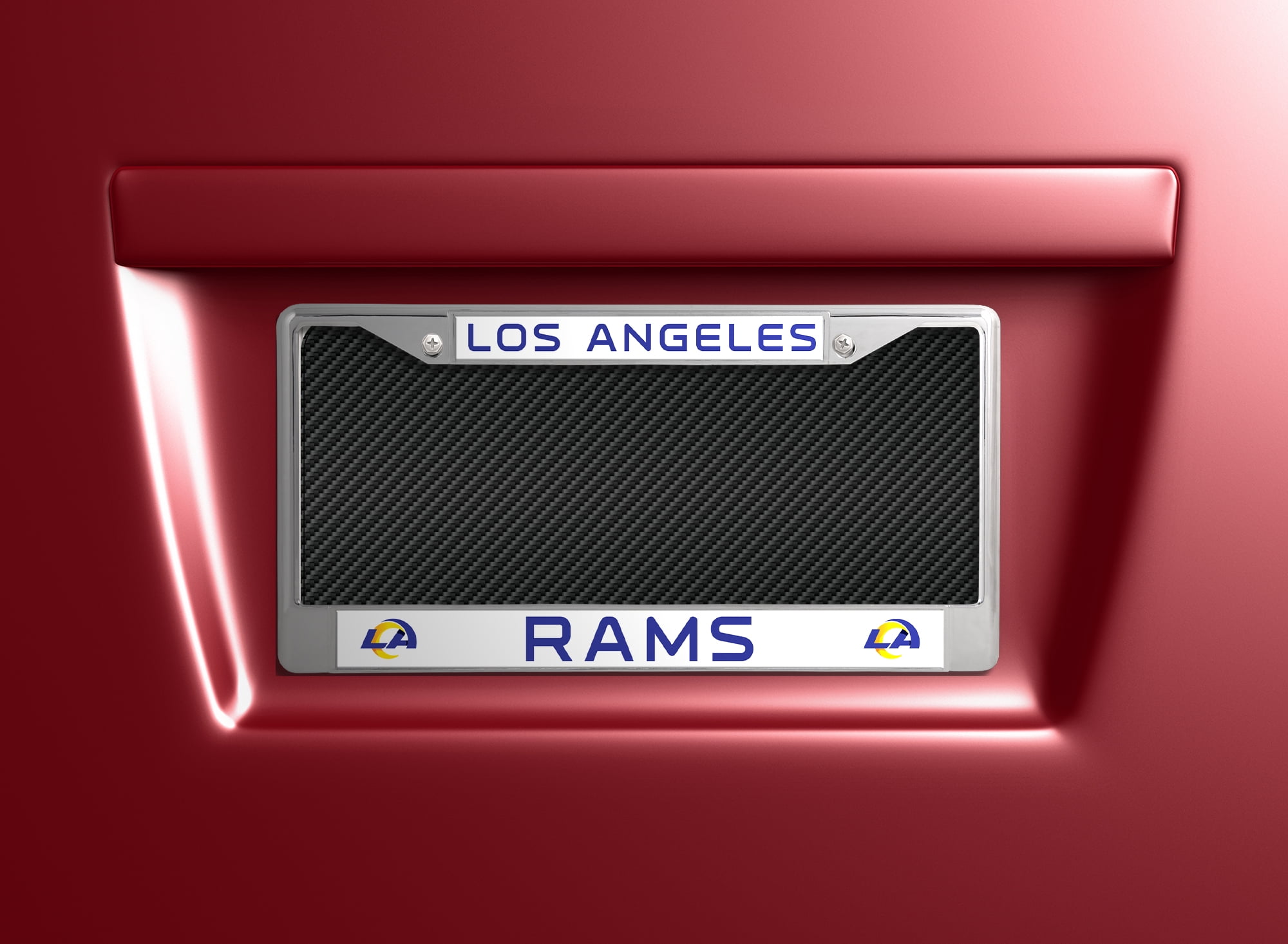 LA RAMS CHROME FRAME